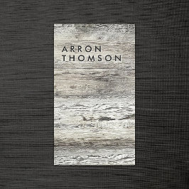 Trendy Aqua Blue Retro WasserfarbWaves Visitenkarte