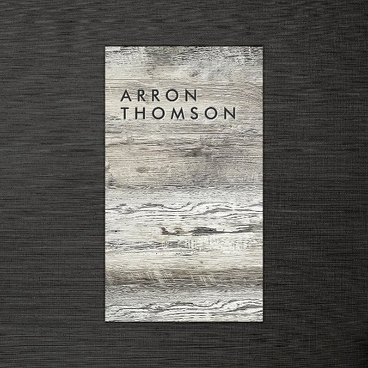 Trendy Aqua Blue Retro WasserfarbWaves Visitenkarte