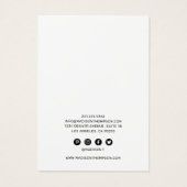 Trendy Aquamarin & Gold Agate Earring Display (Rückseite)