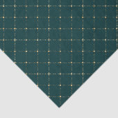 Trendy Aquamarin und Gold Seidenpapier (Ausschnitt)