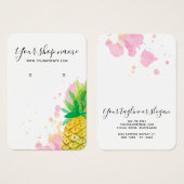 Trendy Aquarellkarton (Vorne & Hinten)