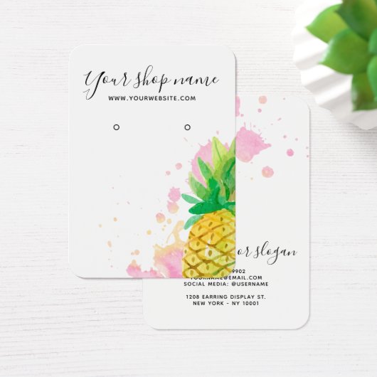 Trendy Aquarellkarton (Schreibtisch)