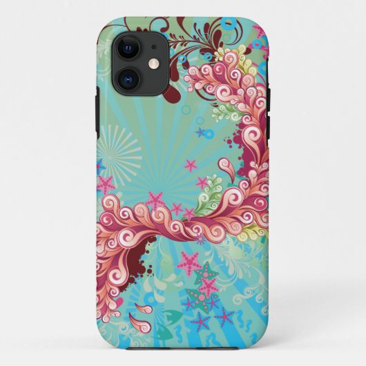 Trendy Aquarosaozean-Wirbel iphone 5 Fall Case-Mate iPhone Hülle (Rückseite)