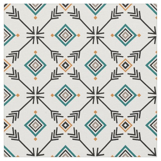 Trendy Arrow Tribal Print Stoff (Nahaufnahme)