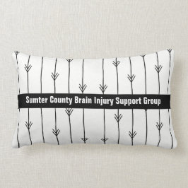Trendy Arrows Custom Brain Injury Survivor Lendenkissen