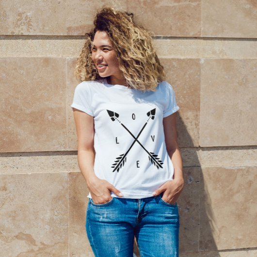 Trendy Arrows-LIEBE T-Shirt