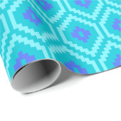 Trendy Artistic Joyful Shimmerding Geschenkpapier (Rolleneckpunkt)