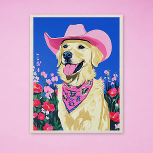 Trendy Ästhetische Niedlich Preppy Dog Poster