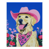 Trendy Ästhetische Niedlich Preppy Dog Poster (Vorderseite)