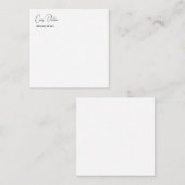 Trendy Attorney at Law Unique Special Mitteilungskarte (Vorne/Hinten)