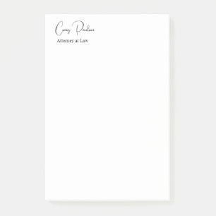 Trendy Attorney at Law Unique Special Post-it Klebezettel