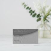 Trendy Attorney Services Business Cards Visitenkarte (Stehend Vorderseite)