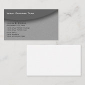 Trendy Attorney Services Business Cards Visitenkarte (Vorne/Hinten)