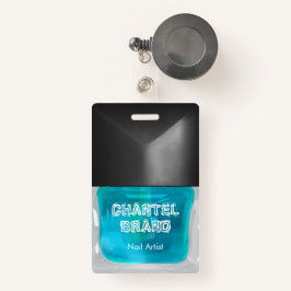 Trendy Baby Blue Nail politique Salon Ausweis