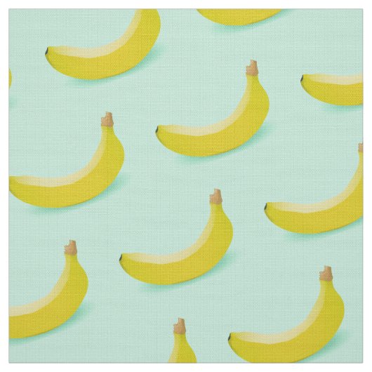 TRENDY BANANAS DESIGN PATTER IN GRÜNEM HINTERGRUND STOFF (Muster)