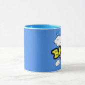 Trendy Bang Comic Buchdesign Tasse (Zentrum)