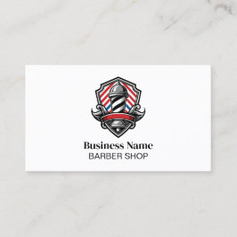 Trendy Barbershop Beruflich Hair Clipper Barber Visitenkarte