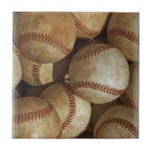 Trendy Baseball Artwork Fliese (Vorderseite)