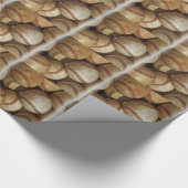 Trendy Baseball Artwork Geschenkpapier (Ecke)