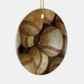 Trendy Baseball Artwork Keramikornament (Rechts)
