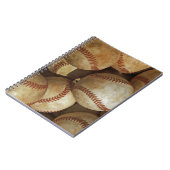 Trendy Baseball Artwork Notizblock (Linke Seite)