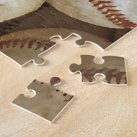 Trendy Baseball Artwork Puzzle (Seite)
