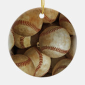 Trendy Baseball Artwork Weihnachtsschmuck (Vorne)