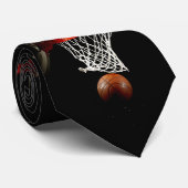 Trendy Basketball Customize Neck Tie Krawatte (Gerollt)