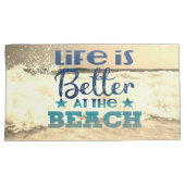 Trendy Beach Theme Kissenbezug (Vorderseite-Rechts)