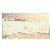 Trendy Beach Theme Kissenbezug (Rückseite-Links)