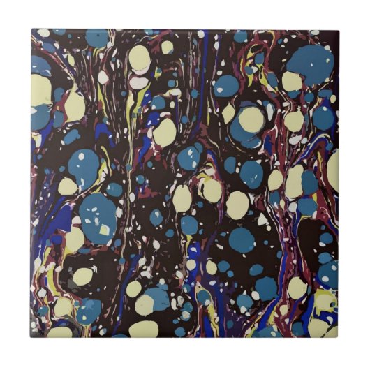 Trendy Beautiful Colors Marble Stone - Elegant Fliese (Vorderseite)