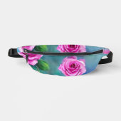 Trendy Beautiful Watercolor Pink Roses Collection Bauchtasche (Vorderseite)