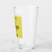 Trendy BEE YOURSELF Yellow Punkt DECOR Glas (Links)