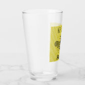 Trendy BEE YOURSELF Yellow Punkt DECOR Glas (Rechts)