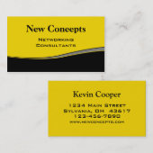 Trendy & Beruflich Visitenkarte (Vorne/Hinten)