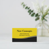 Trendy & Beruflich Visitenkarte (Stehend Vorderseite)