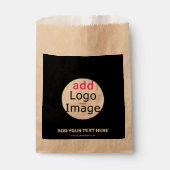 Trendy berufliche, moderne Marke Geschenktütchen (Vorderseite)