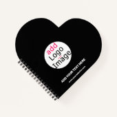 Trendy berufliche, moderne und anpassbare Marke Notizblock (Vorderseite)