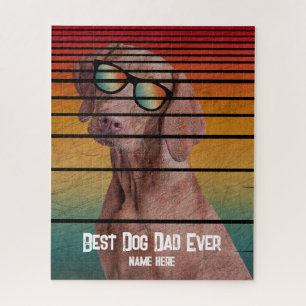 TRENDY BEST DOG VATER JE VATER DAY GIFT PUZZLE