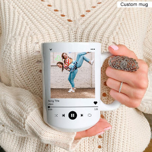Trendy Best Friends Foto Song Geburtstagskaffee Tasse