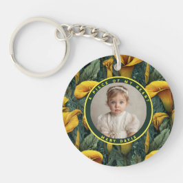 Trendy Best Gifts For Men Calla Lilies Flower Schlüsselanhänger