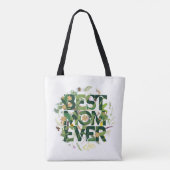 Trendy Best Mama je Muttertagsgeschenke Tasche (Rückseite)