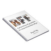 Trendy BESTE FREUNDIN Foto Collage Bester Freund f Notizblock (Rechte Seite)