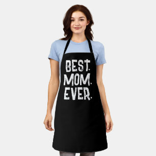 TRENDY BESTE MUTTER ALLER ZEITEN WEISSE TYPOGRAPHI SCHÜRZE