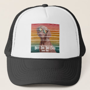 TRENDY BESTER HUNDEVATER ALLER ZEIT VATER TAG GESC TRUCKERKAPPE