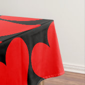 TRENDY BIG RED HEART ROMANTIC VALENTINE TISCHDECKE (Beispiel)