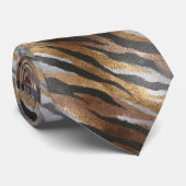 Trendy Birthday Gifts For Him Animal Print Krawatte (Gerollt)