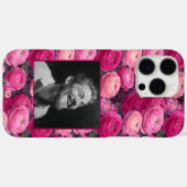 Trendy Birthday Party Ranunculus Floral Custom Case-Mate iPhone Hülle (Rückseite (Horizontal))