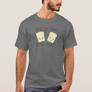 Trendy bist du die Franzosen meines Toast Food Spa T-Shirt