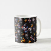Trendy Black Halloween Kaffeetasse (VorderseiteRechts)